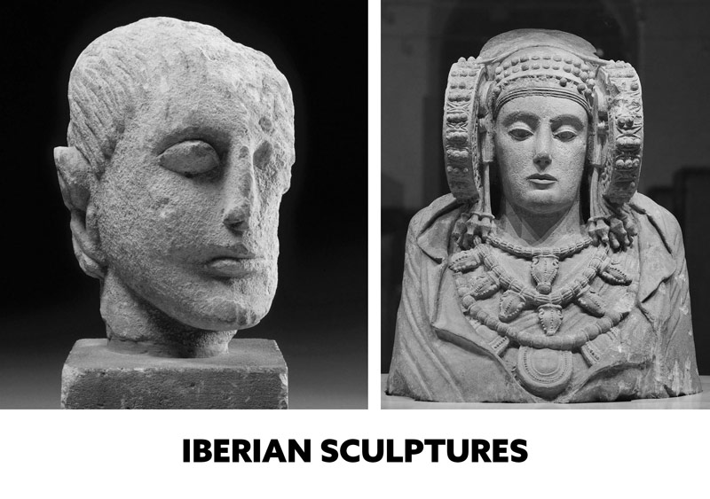 Did Picasso Steal From Ancient Romans-Iberian-sculptures-Picasso