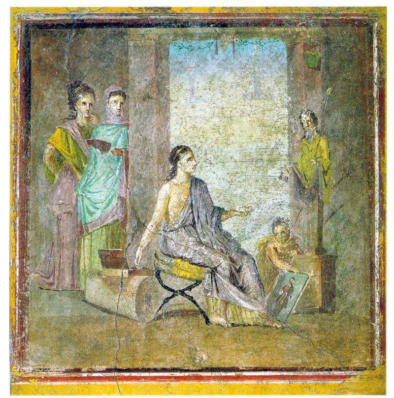 Did Picasso Steal From Ancient Romans-Pompeii-Painter