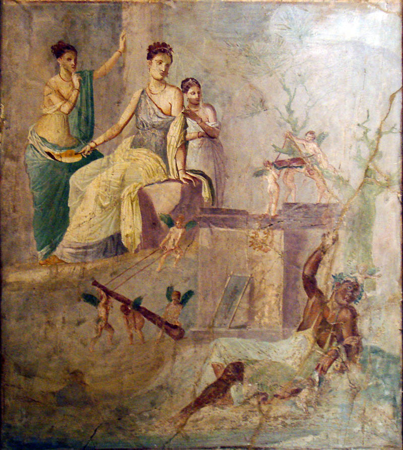 Did Picasso Steal From Ancient Romans-Roman Fresco 332