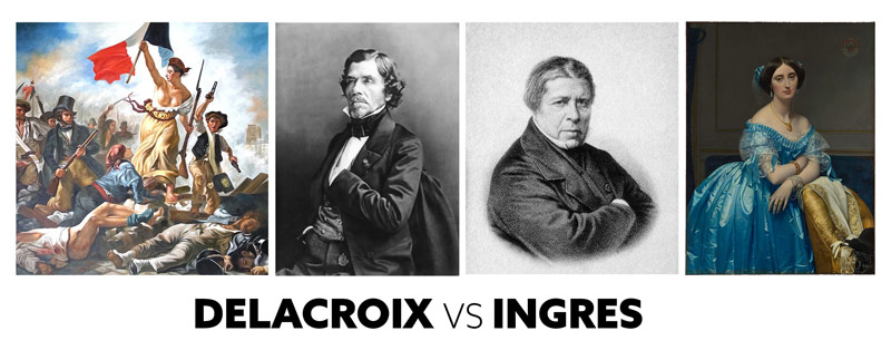 Delacroix-vs-Ingres