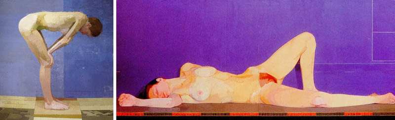 Nudity in Art-Michelangelo and More-Euan Uglow-comparison-1