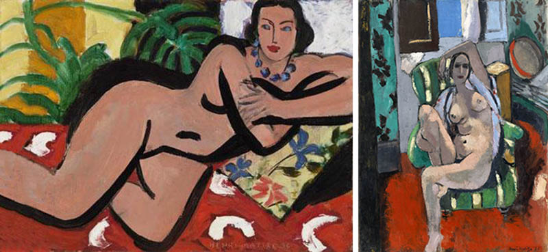 Nudity in Art-Michelangelo and More-Henri Matisse-comparison-1