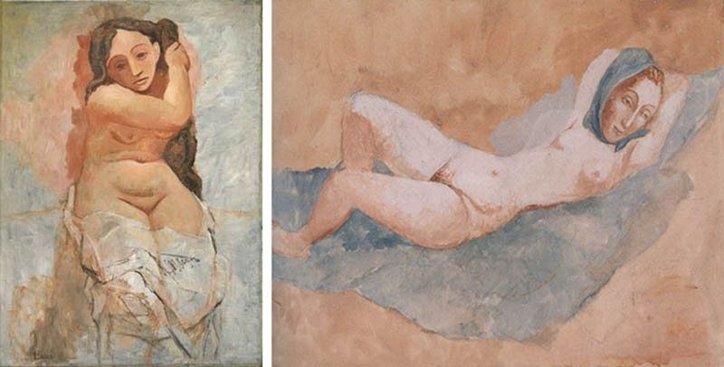 Nudity in Art-Michelangelo and More-Pablo Picasso-comparison-3