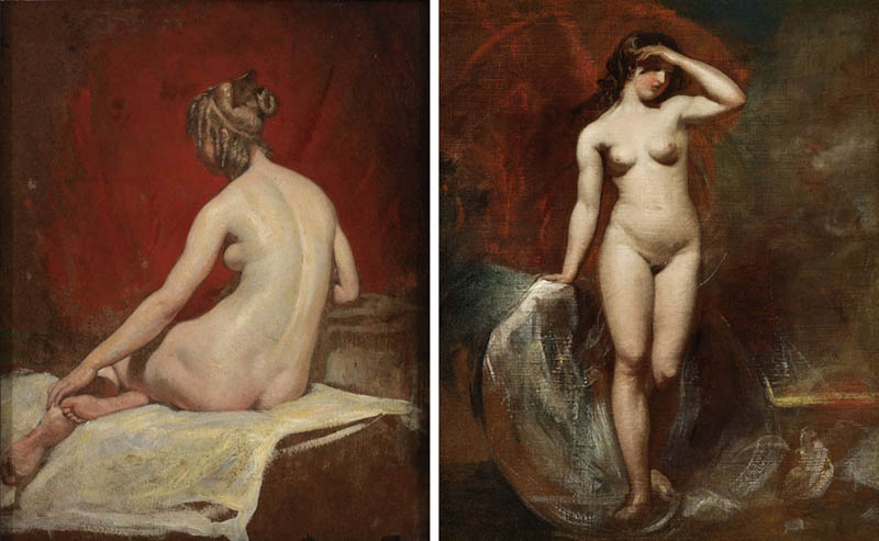Nudity in Art-Michelangelo and More-William Etty-comparison-1