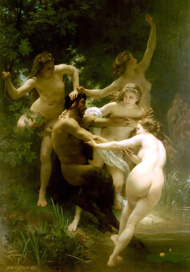 Mastering Composition with Bouguereau- nymphs-and-satyr-root-2
