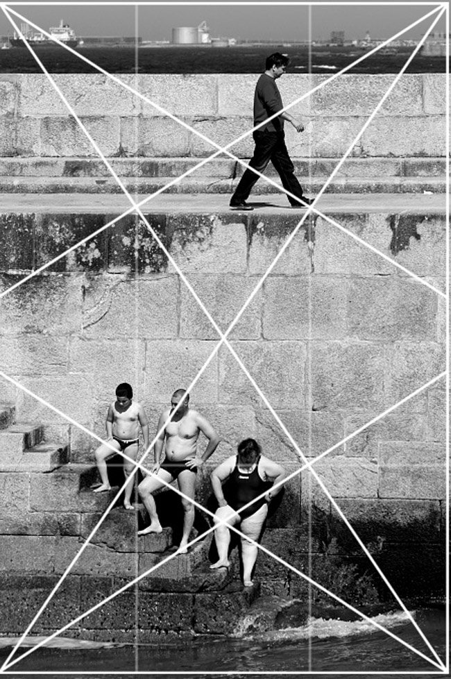 Henri Cartier-Bresson Using the Grid