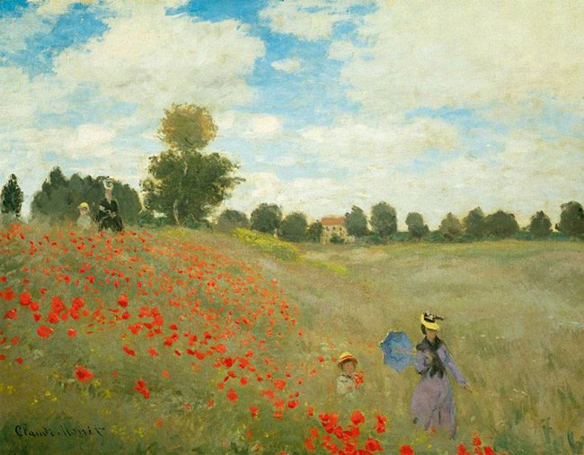 Claude_Monet-Das_Mohnfeld