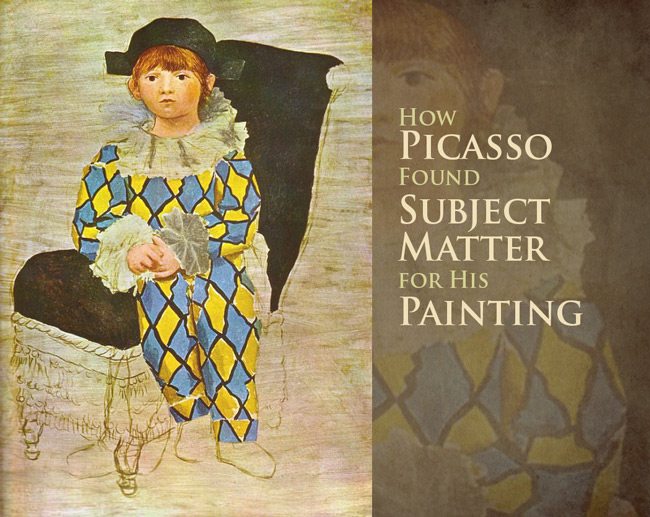 Picasso-Intro-paul-in-a-clown-suit