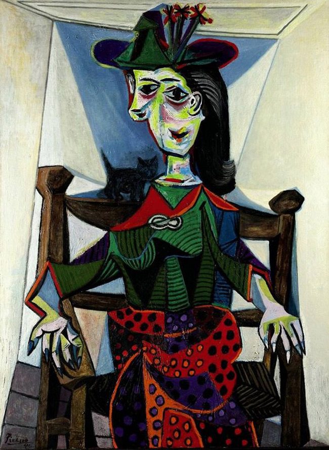 Picasso-Painting-dora-maar-au-chat