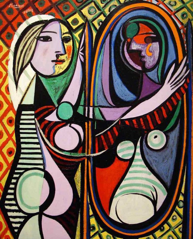Picasso-Painting-girl-before-a-mirror