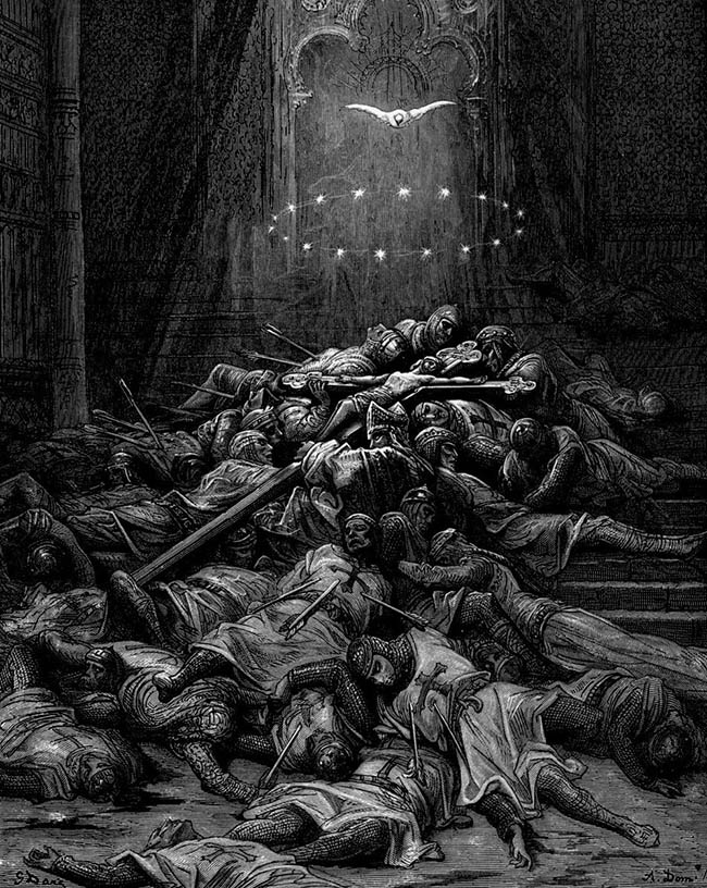 gustave_dore_crusades_celestial_light