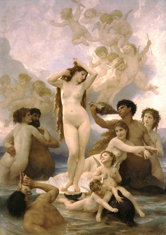 Mastering Composition with Bouguereau-BirthVenus