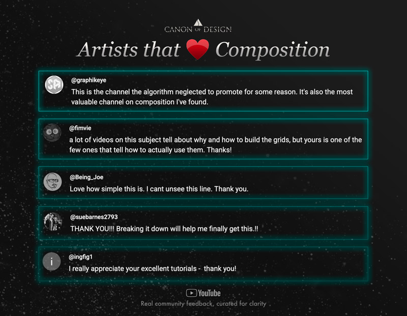Canon-of-Design-nice-comments-youtube-1