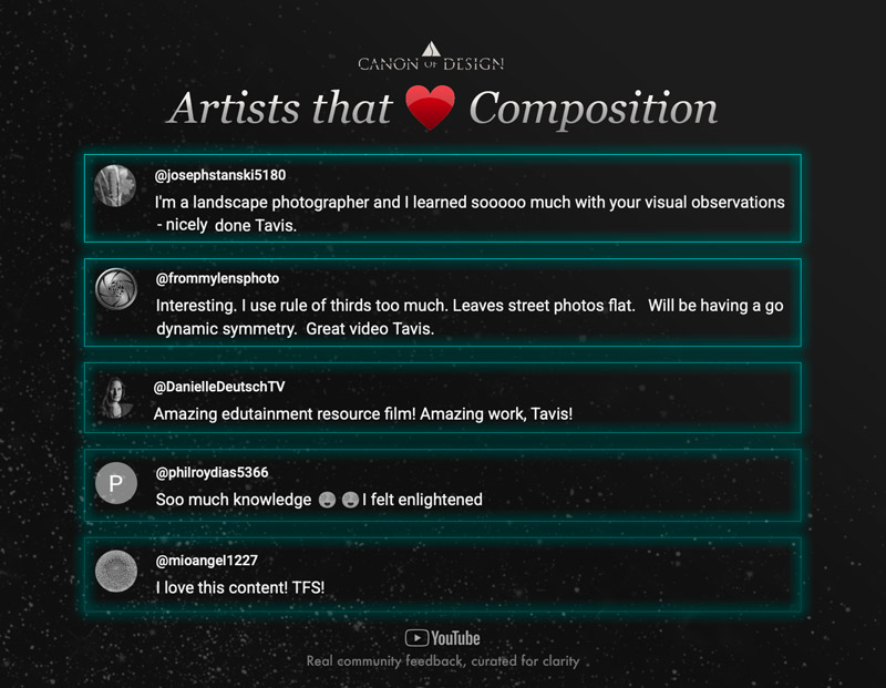 Canon-of-Design-nice-comments-youtube-2