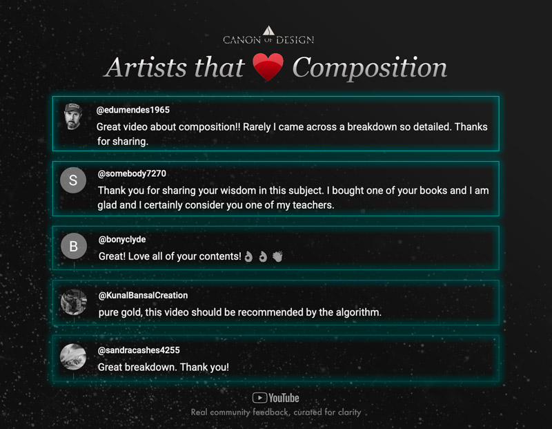 Canon-of-Design-nice-comments-youtube-4