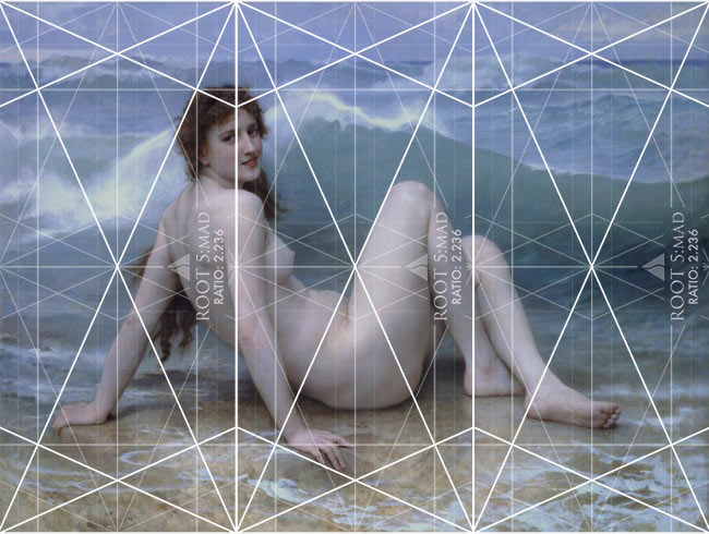 Law-of-Similarity-gestalt-psychology-technique-dynamic-symmetry-Bouguereau-The-Wave