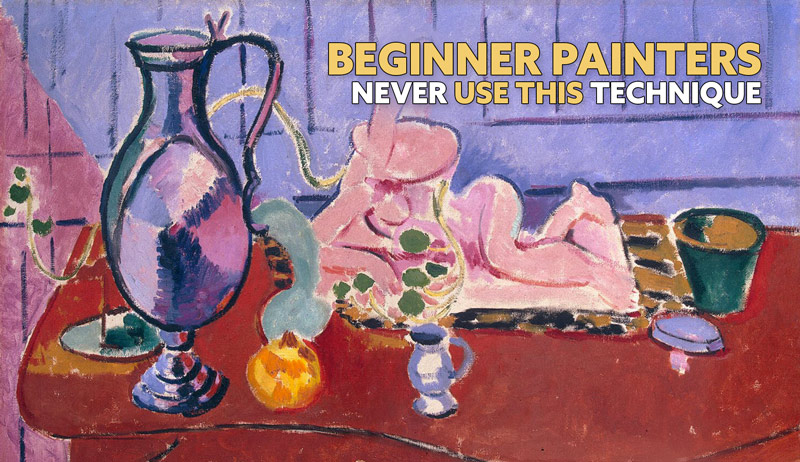 Beginner Painters Never Use This Technique
