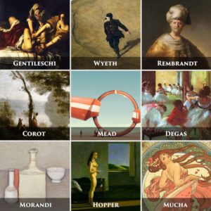 Famous Artist Birthdays and Inspiration – IPOX studios & Canon of Design