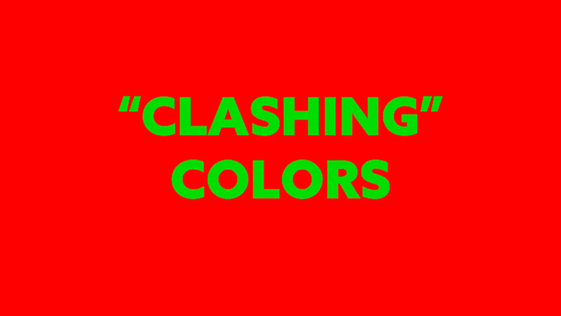 Complementary-Colors-Myth-Clashing-colors-red-and-green-intense