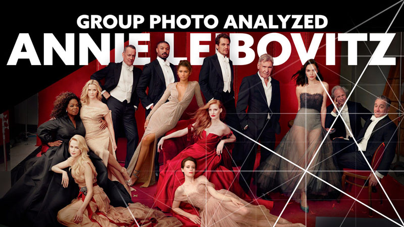 Annie-Leibovitz-Group-Photo-Analyzed-Red-intro-Composition Analyzed
