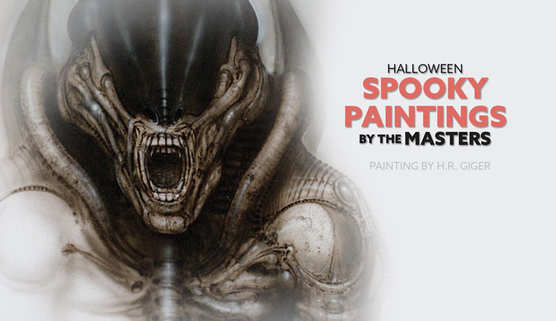Spooky Paintings by the Masters (Halloween)