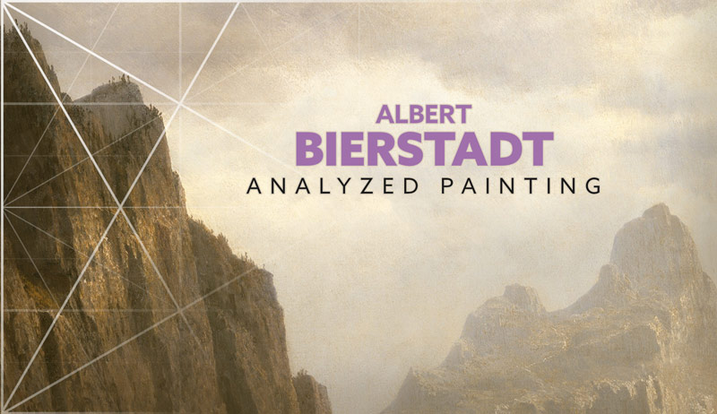 Albert Bierstadt – Landscape (ANALYZED PAINTING)