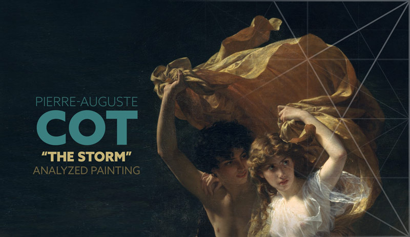 Pierre-Auguste Cot – The Storm (ANALYZED PAINTING)