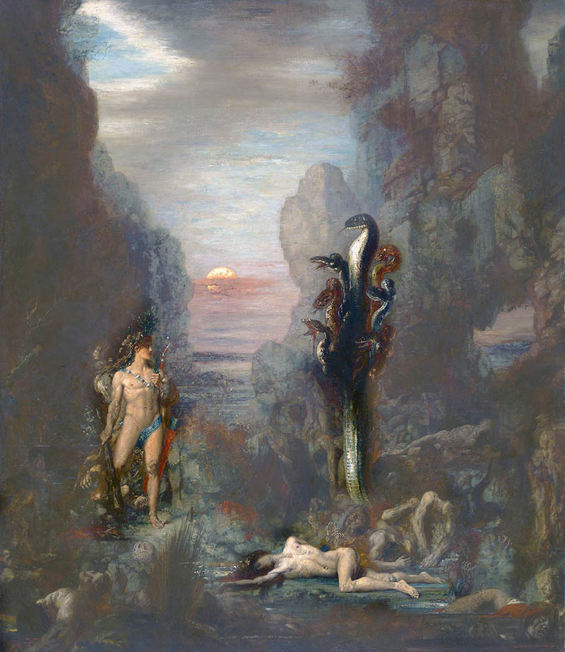 Gustave-Moreau-AP-analyzed-Hercules-and-the-Lernaean-Hydra