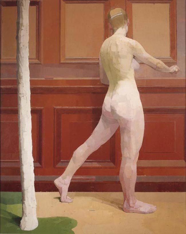 Dynamic-symmetry-and-composition-used-by-Euan-Uglow-Standing-Nude