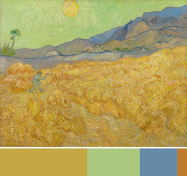 Mastering Composition with Van Gogh Color Theory- Van Gogh Museum-008